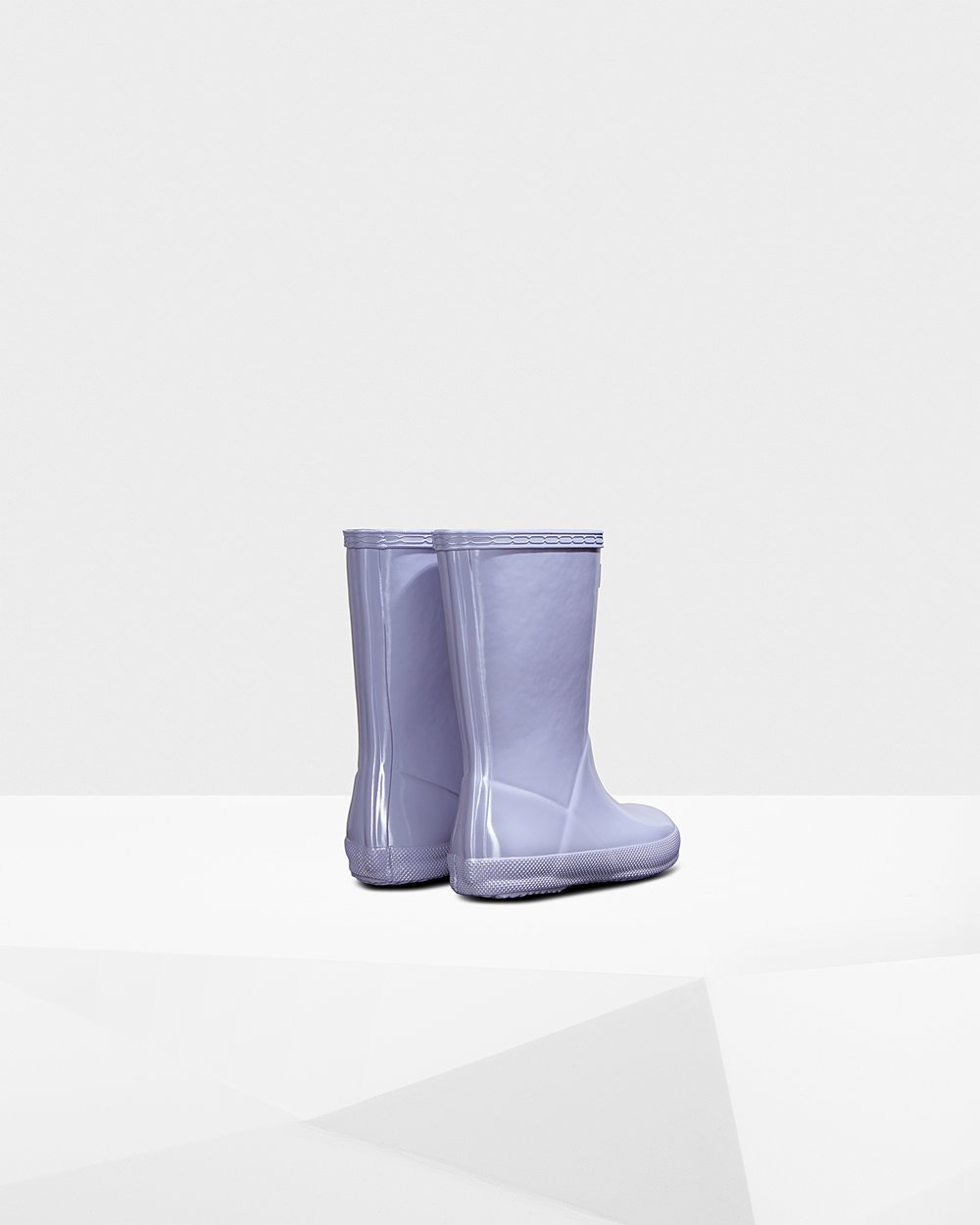 Kids Hunter Original First Classic Gloss - Rain Boots Purple - 4659-RTVJI